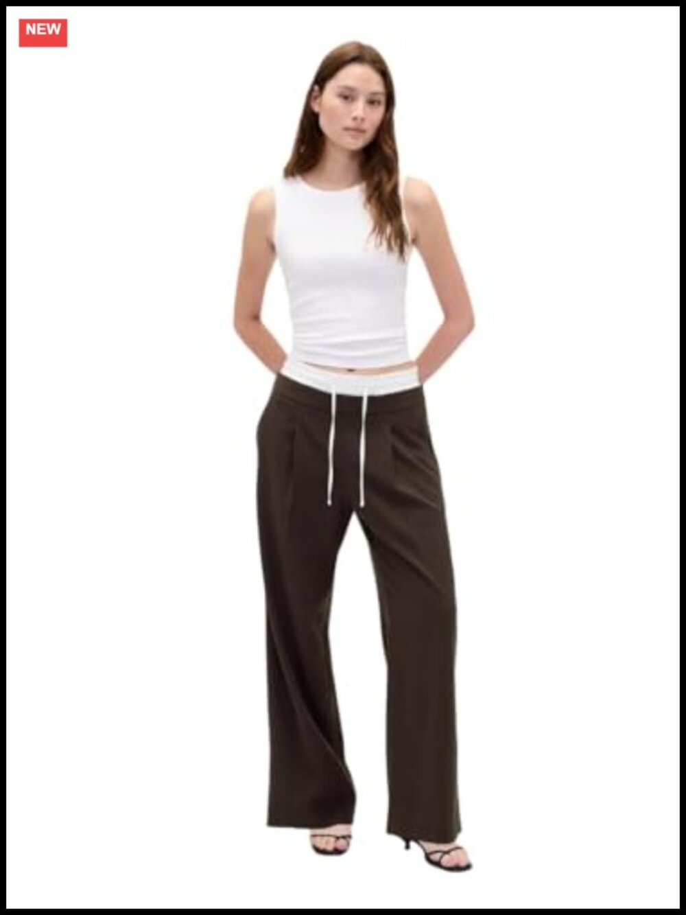 GAP Women's Easy Double Waistband Pant